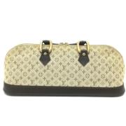 Pre-owned Fabric louis-vuitton-bags Louis Vuitton Vintage , Beige , Da...