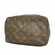 Pre-owned Fabric pouches Louis Vuitton Vintage , Brown , Dames