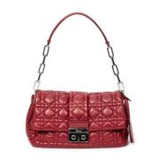 Pre-owned Leather dior-bags Dior Vintage , Red , Dames