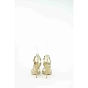 Pre-owned Leather sandals Giuseppe Zanotti Pre-owned , Yellow , Dames