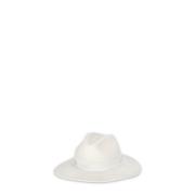 Witte Wol Dameshoed Antonelli Firenze , White , Dames