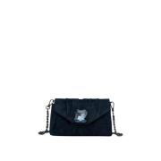 Klep tas met juweel Alma EN Pena , Blue , Dames