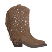 Studded half-boot Alma EN Pena , Brown , Dames