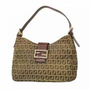 Pre-owned Canvas fendi-bags Fendi Vintage , Brown , Dames