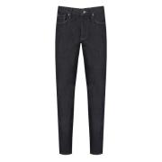 Donkerblauwe Slim Fit Jeans Emporio Armani , Blue , Heren