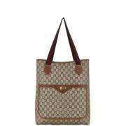 Pre-owned Leather gucci-bags Gucci Vintage , Beige , Dames