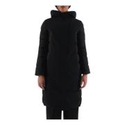 Winter Hybrid Parka met Eendendons RRD , Black , Dames