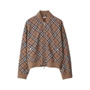 Vintage Check Jassen Burberry , Beige , Heren