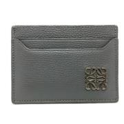 Pre-owned Leather wallets Loewe Pre-owned , Gray , Dames