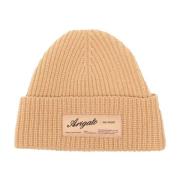 Stijlvolle Unisex Bruine Beanie Axel Arigato , Brown , Unisex