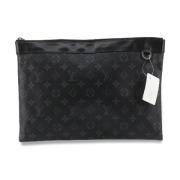 Pre-owned Canvas louis-vuitton-bags Louis Vuitton Vintage , Black , Da...