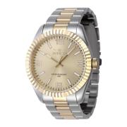 Gouden Wijzerplaat Kwarts Horloge - Specialty Collectie Invicta Watche...