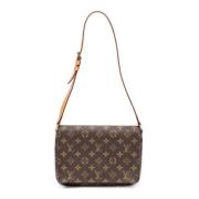 Pre-owned Canvas louis-vuitton-bags Louis Vuitton Vintage , Brown , Da...