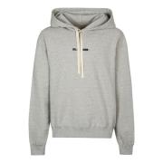 Poeder Groene Hoodie Heren Sweatshirt Jil Sander , Gray , Heren