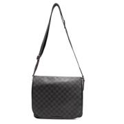 Pre-owned Canvas louis-vuitton-bags Louis Vuitton Vintage , Black , Da...