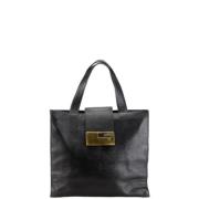 Pre-owned Leather gucci-bags Gucci Vintage , Black , Dames