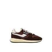 Reelwind Nylon/Suede Sneakers Autry , Brown , Heren