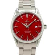 Pre-owned Glass watches Omega Vintage , Red , Dames