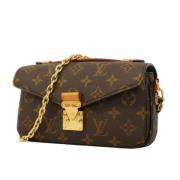 Pre-owned Fabric shoulder-bags Louis Vuitton Vintage , Brown , Dames