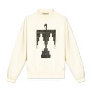 Gedrukte sweatshirt Fear Of God , Beige , Heren