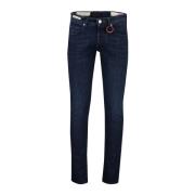 Donkerblauwe Jeans Tramarossa , Blue , Heren