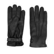 Gloves Brioni , Black , Heren