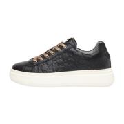 Elegante Damen-Sneaker met Plateausohle Nerogiardini , Black , Dames