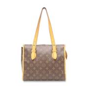 Pre-owned Canvas shoulder-bags Louis Vuitton Vintage , Brown , Dames