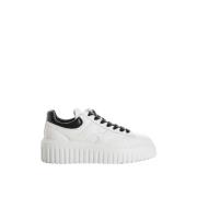 Gestreepte mand sneakers Hogan , White , Dames