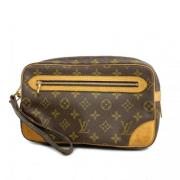 Pre-owned Fabric clutches Louis Vuitton Vintage , Brown , Heren