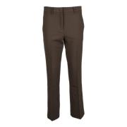 Elegante Wolmix Stretchbroek Marella , Green , Dames