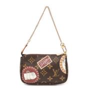 Pre-owned Canvas louis-vuitton-bags Louis Vuitton Vintage , Brown , Da...