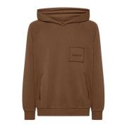 Hoodie Philippe Model , Brown , Heren