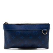 Pre-owned Canvas louis-vuitton-bags Louis Vuitton Vintage , Blue , Dam...