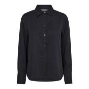 Vrouwelijk Shirt met Kraag en Knopen MOS Mosh , Blue , Dames