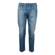 Klassieke Denim Jeans Diesel , Blue , Heren