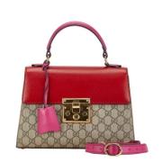 Pre-owned Leather shoulder-bags Gucci Vintage , Multicolor , Dames