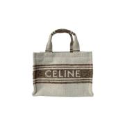 Pre-owned Leather celine-bags Celine Vintage , Beige , Dames