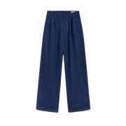 Navy Audrey Chino Broek Pence 1979 , Blue , Dames