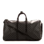 Pre-owned Canvas louis-vuitton-bags Louis Vuitton Vintage , Gray , Dam...