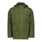 Waterdichte Parka Manphy Bonded Groen K-Way , Green , Heren