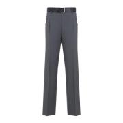 Grijze Casual Broek Moschino , Gray , Dames