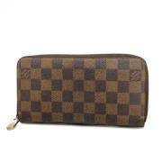 Pre-owned Fabric wallets Louis Vuitton Vintage , Brown , Dames