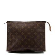 Pre-owned Canvas louis-vuitton-bags Louis Vuitton Vintage , Brown , Da...