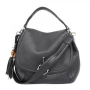 Pre-owned Leather gucci-bags Gucci Vintage , Black , Dames