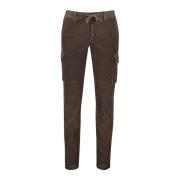 Cargo Broek Bruin Stijlvol Model Alberto , Brown , Heren