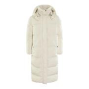 Aurora Long Parka Woolrich , Beige , Dames