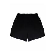 Ster Logo Zwart Katoenen Shorts Golden Goose , Black , Dames