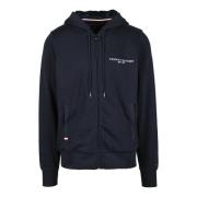 Katoenmix Sweatshirt Tommy Hilfiger , Blue , Heren