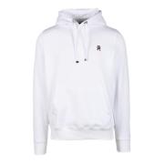 Katoenmix Sweater Tommy Hilfiger , White , Heren